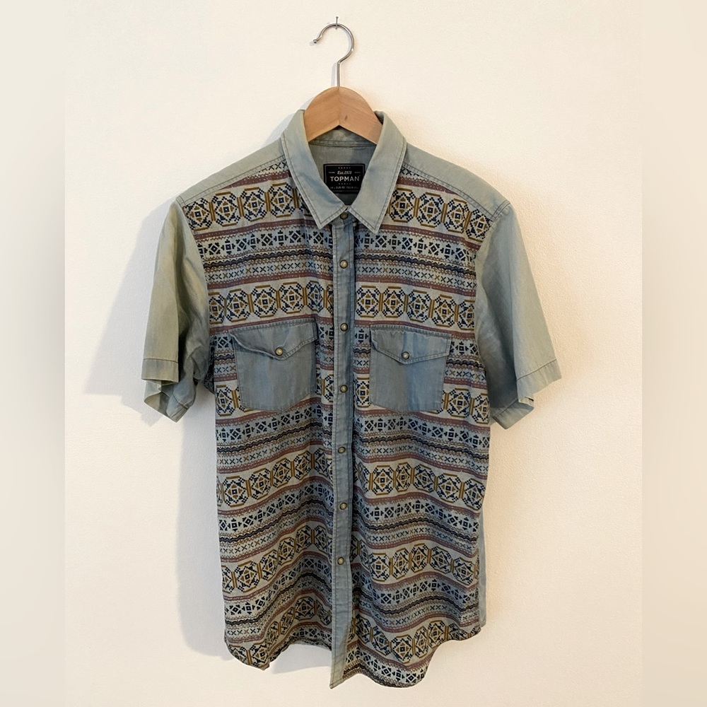 Top man shirt large